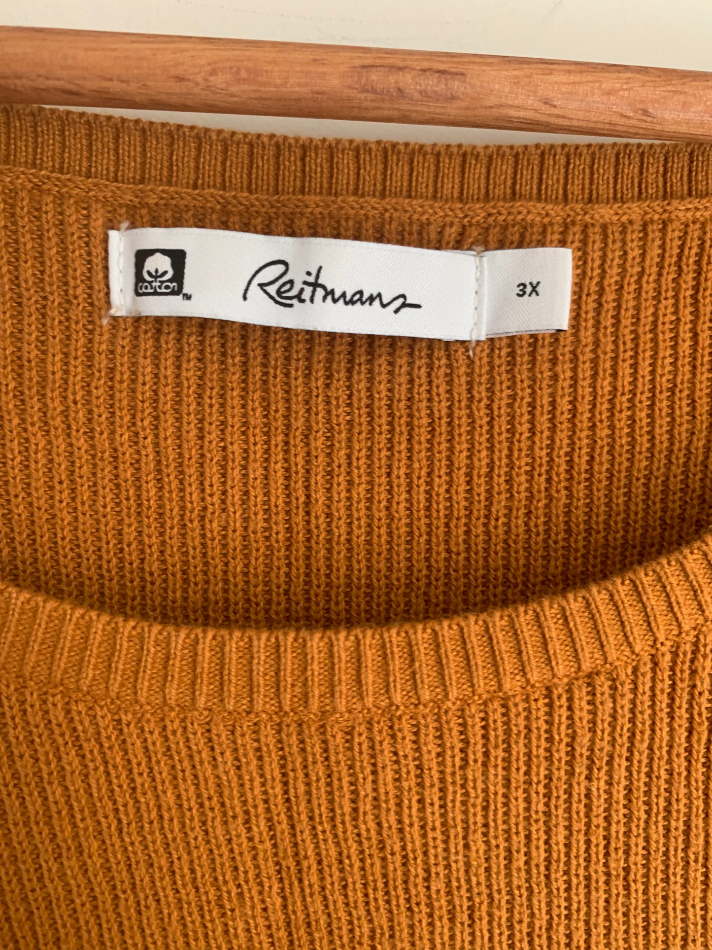 Size 2X Mustard Yellow Reitmans Sweater