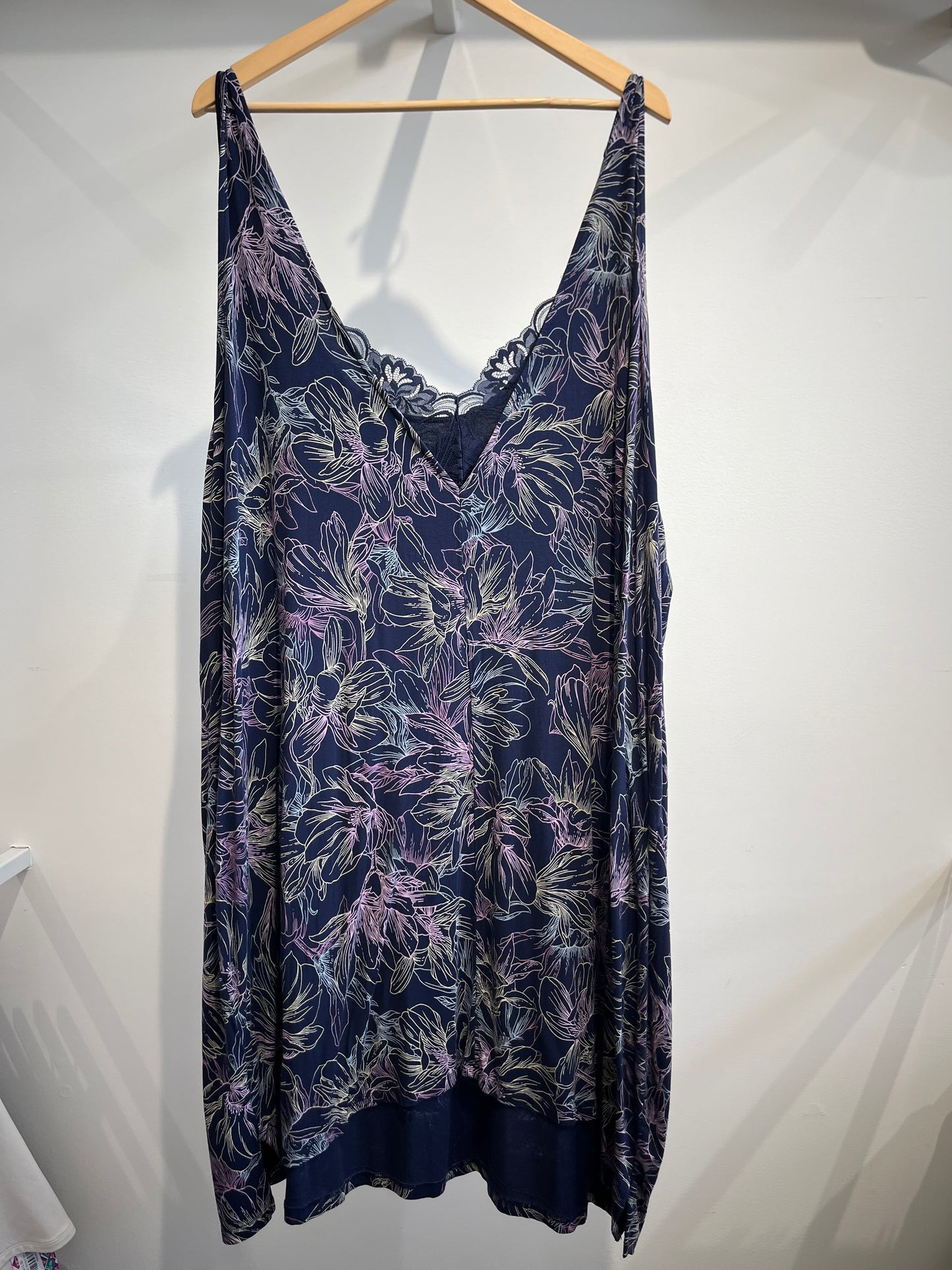 Size 4X/5X Blue VOGLIO Dress