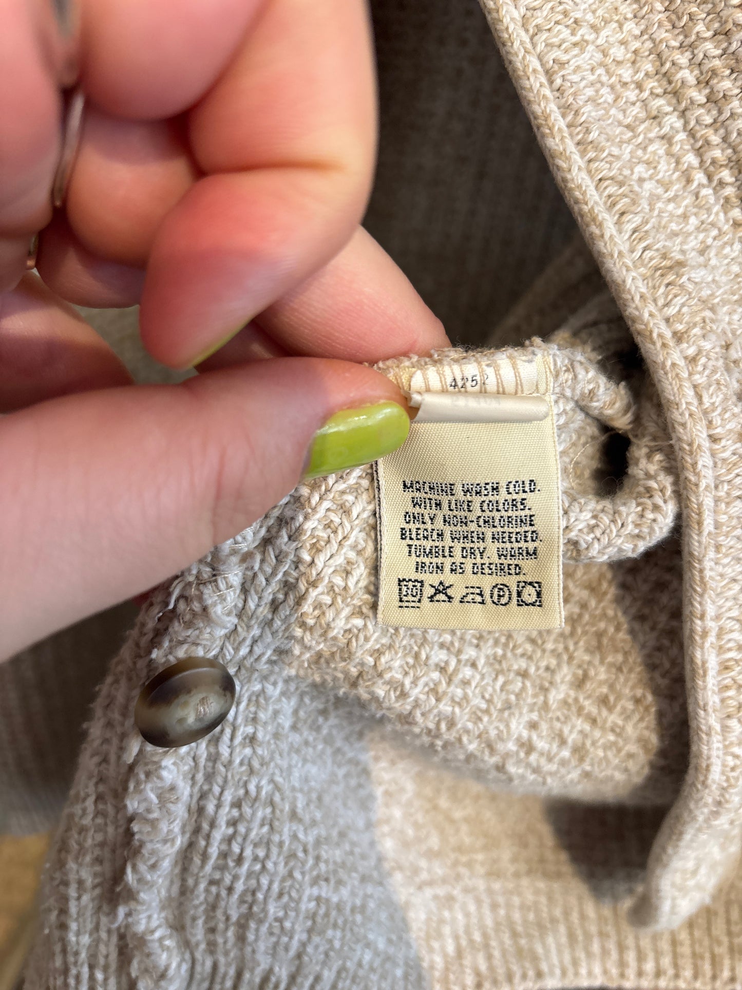 size XXL vintage cotton Eddie Bauer vest