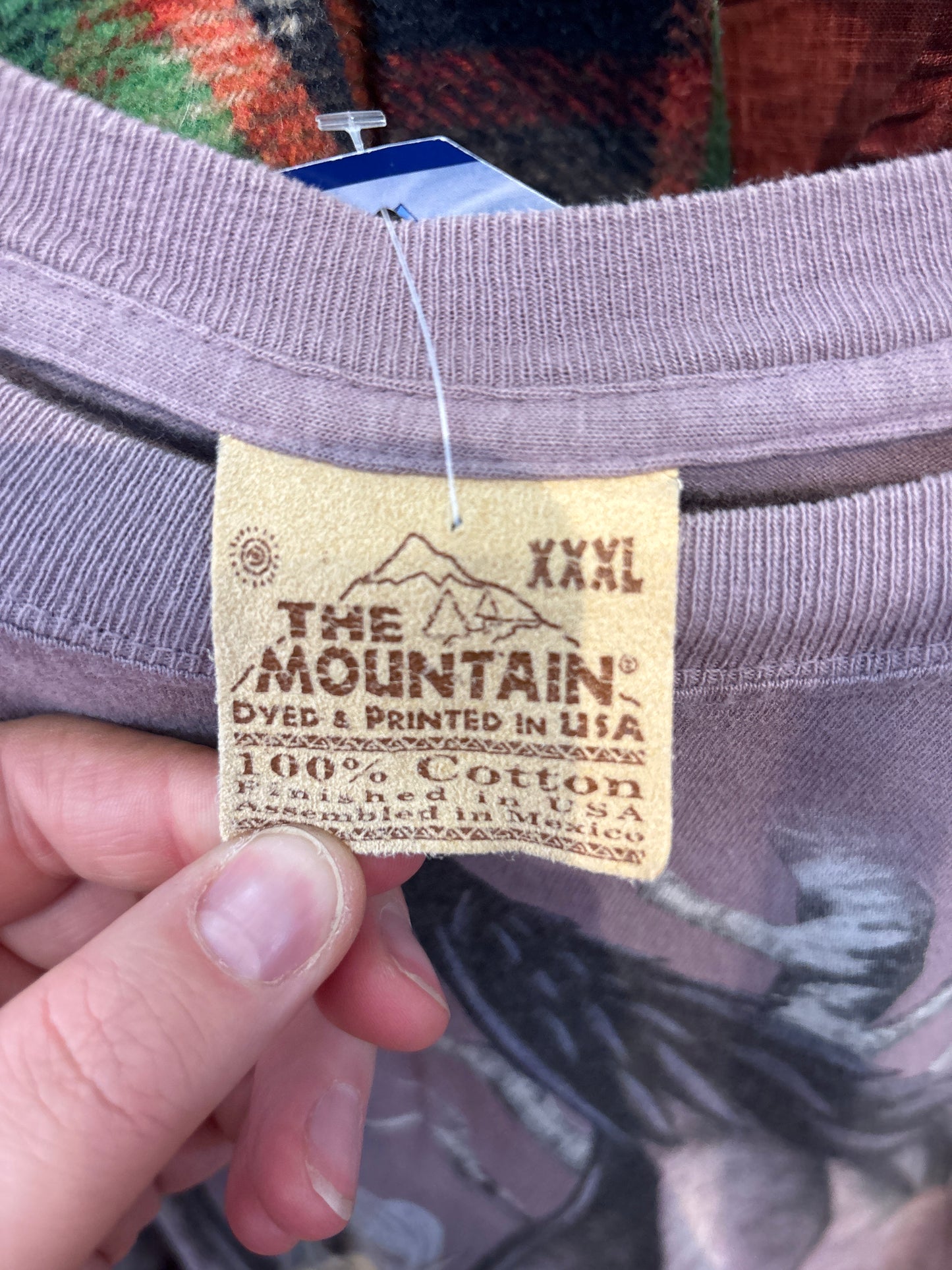 size XXXL purple fairy VINTAGE the Mountain tee - graphic