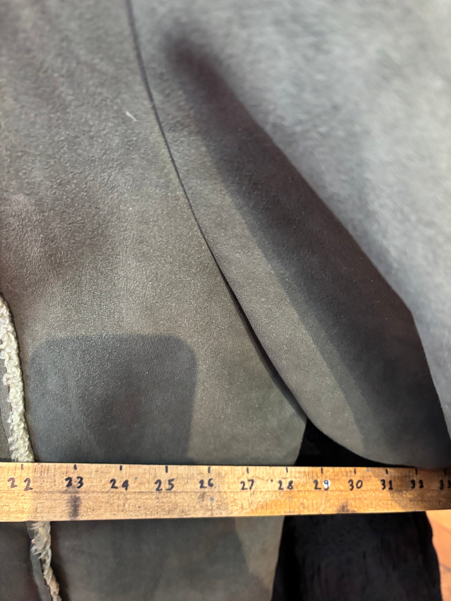size 4X vintage Addition Elle green faux sherpa jacket