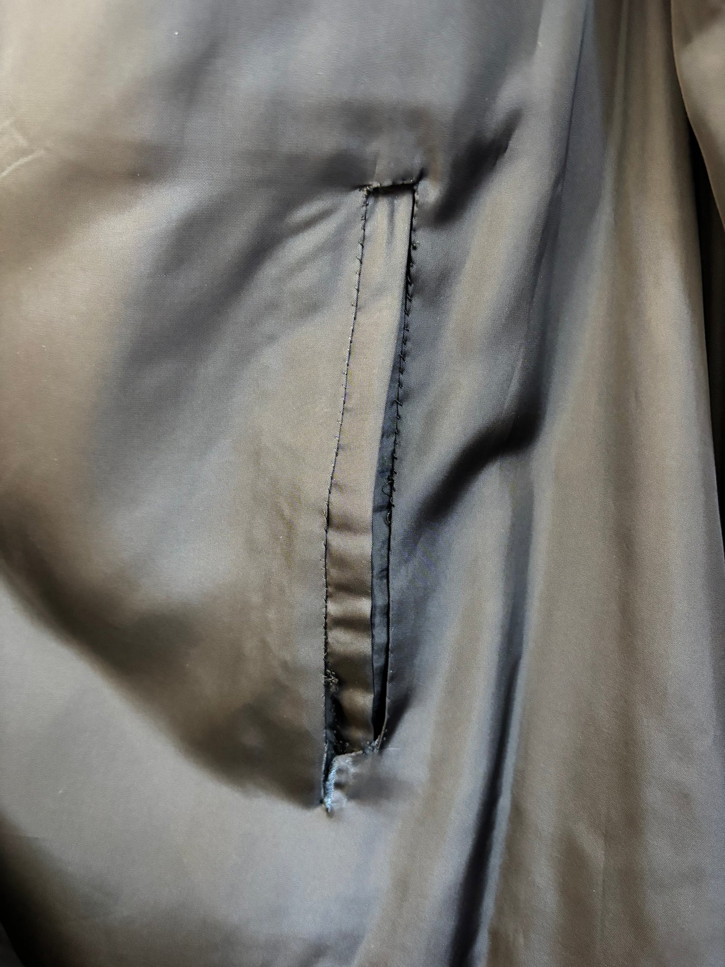 vintage navy Edward Chapman vicuna cashmere blend jacket