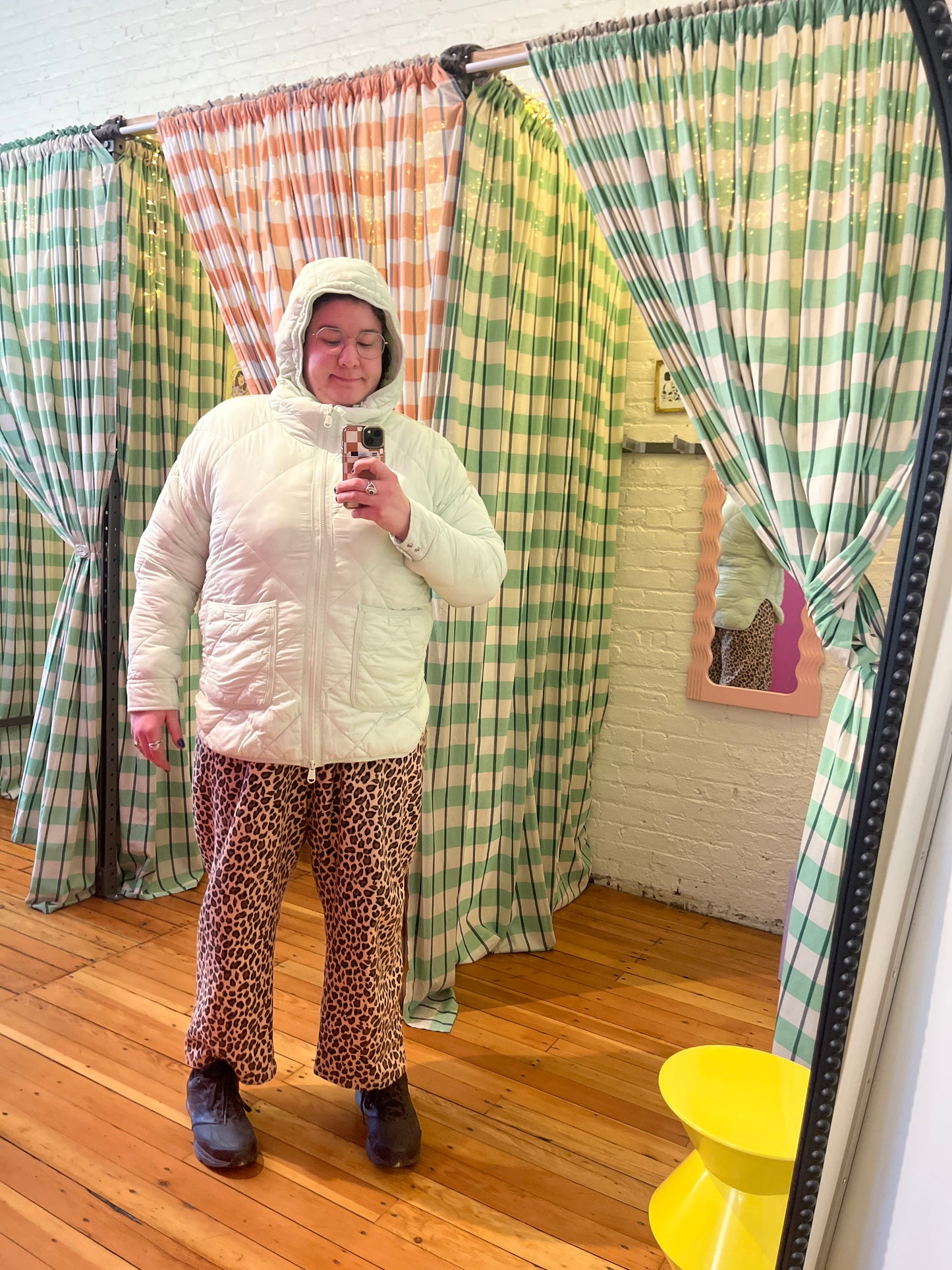 for the love of movement FP free people mint green puffer jacket