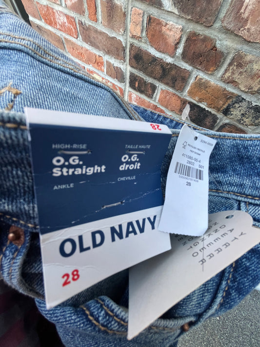 Size 28 Medium Denim Old Navy Jeans
