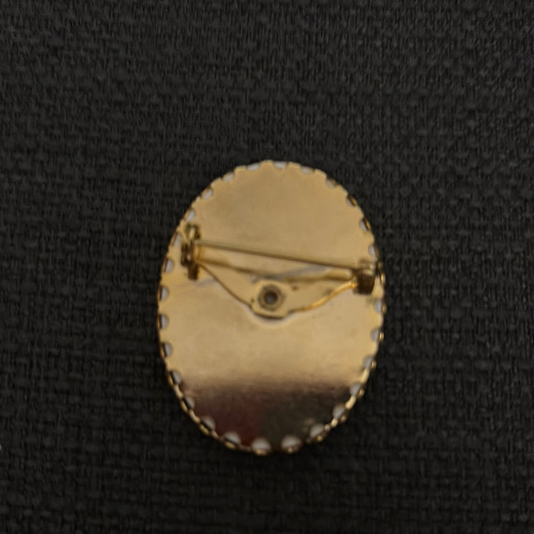 Vintage cocker spaniel broach