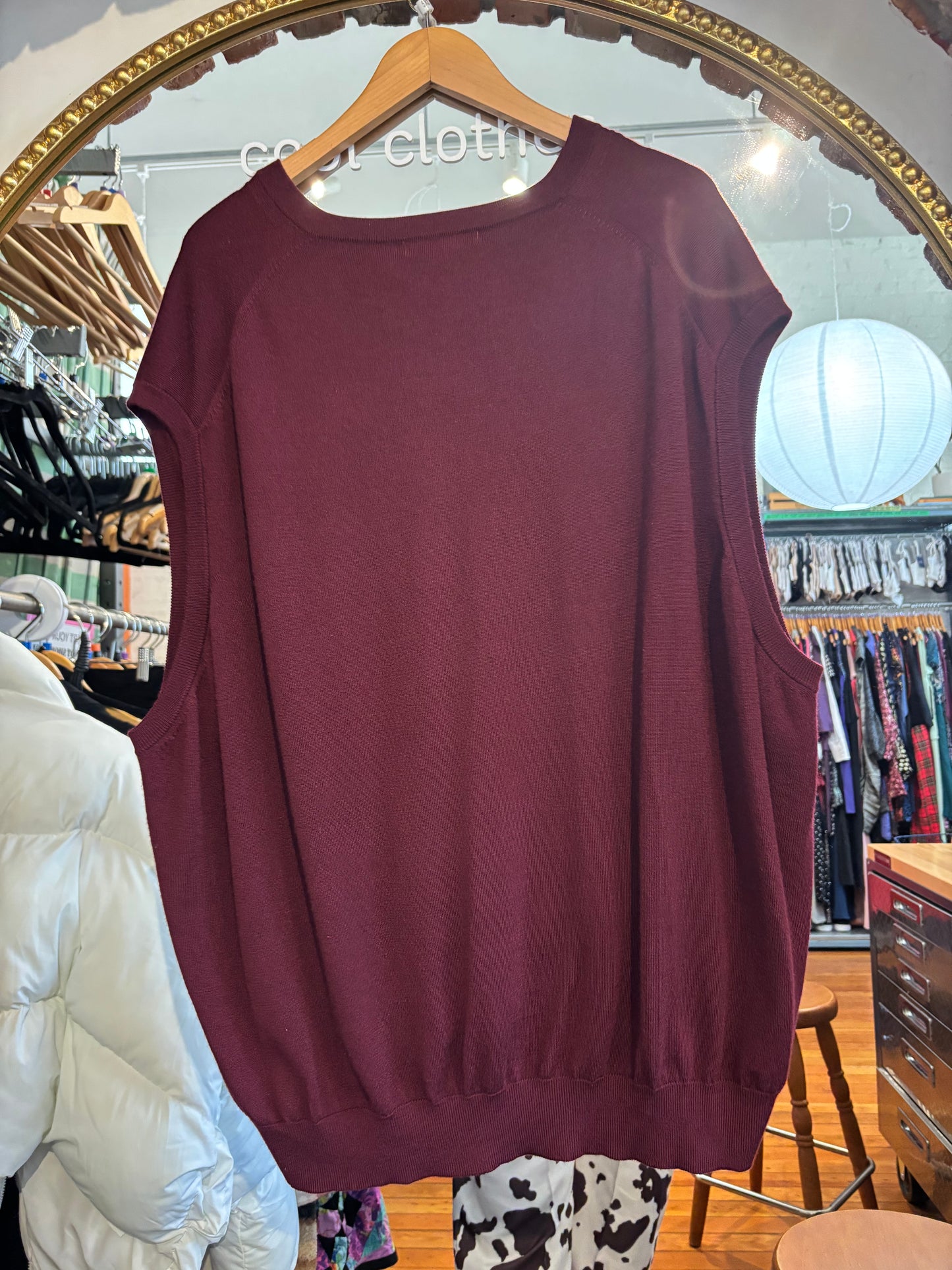 Size 5X Britches Merino Wool Blend Sweater Vest