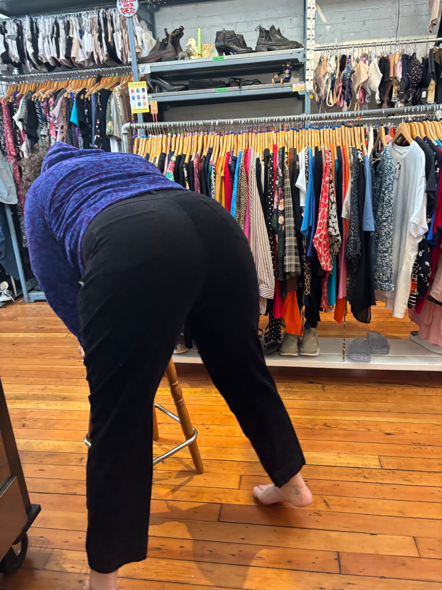 size 2X Robbie black cords Free Label pants - cords