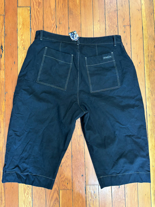 size 3X black denim Muna + Broad pattern jeans