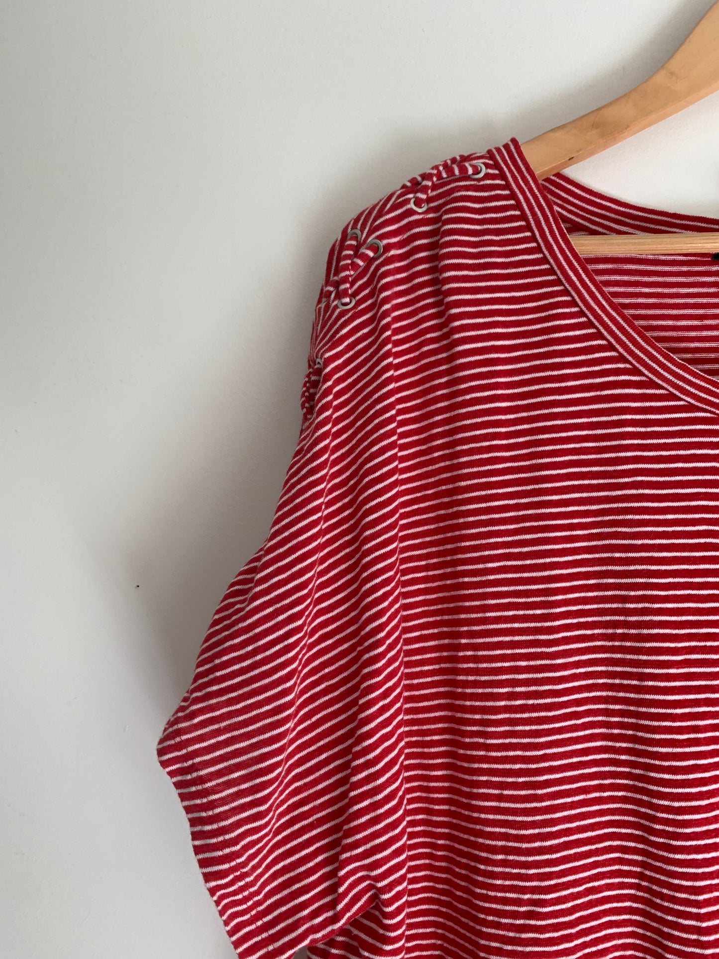 Size 3X Ralph Lauren Tee - Red Stripe