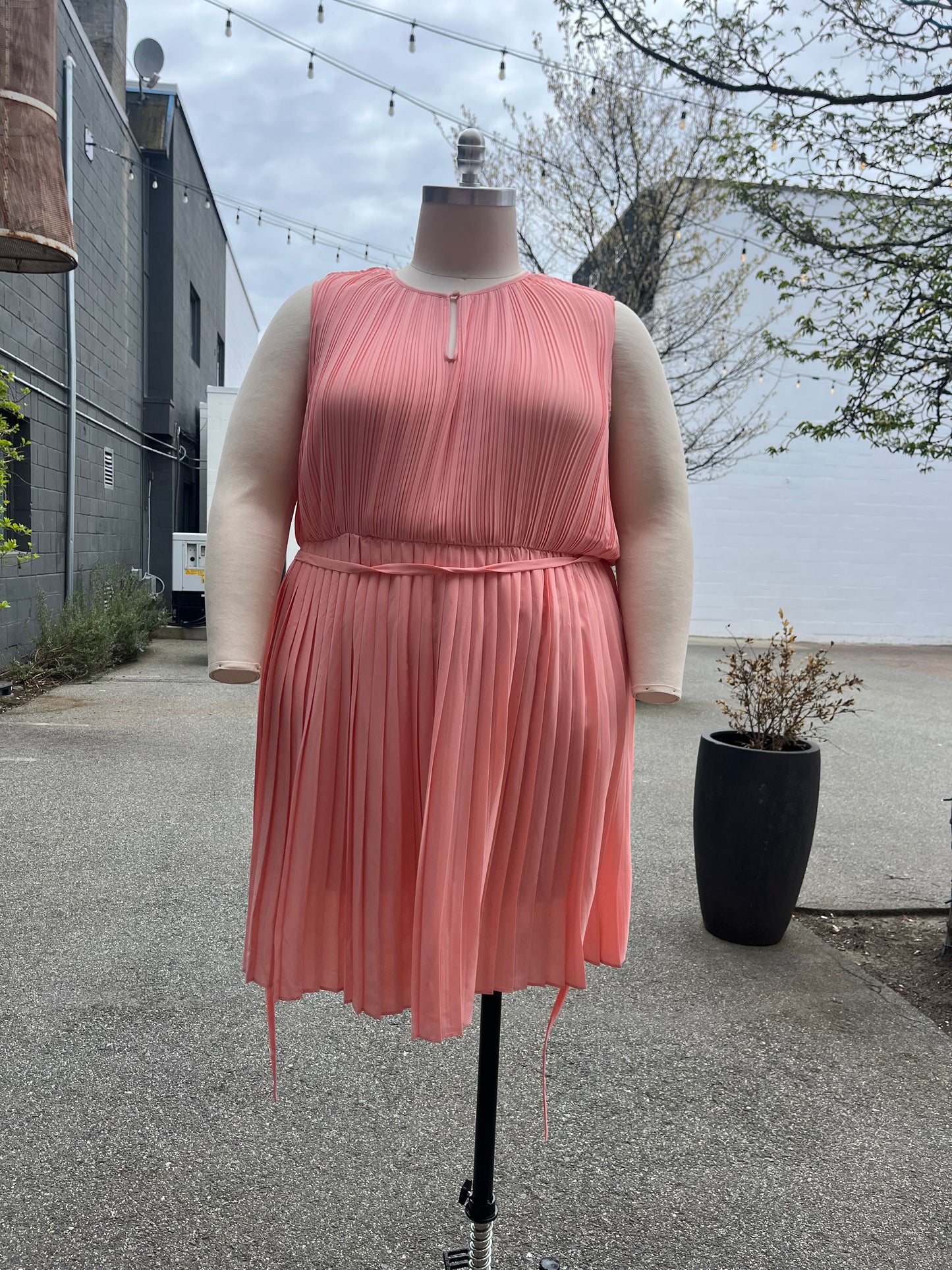 Size 28 Light Pink Addition Elle Dress
