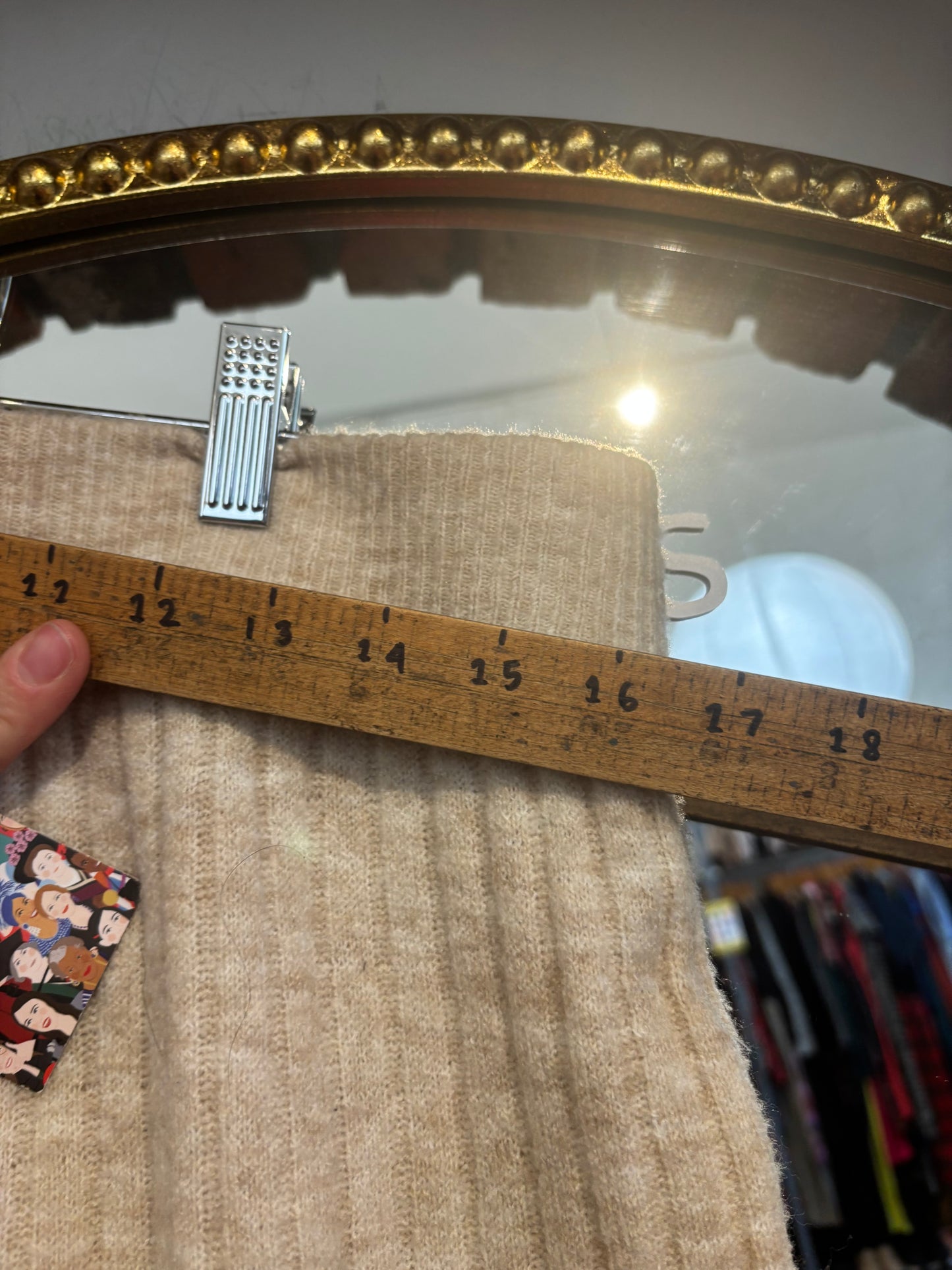 size XL cream knit Free People joggers