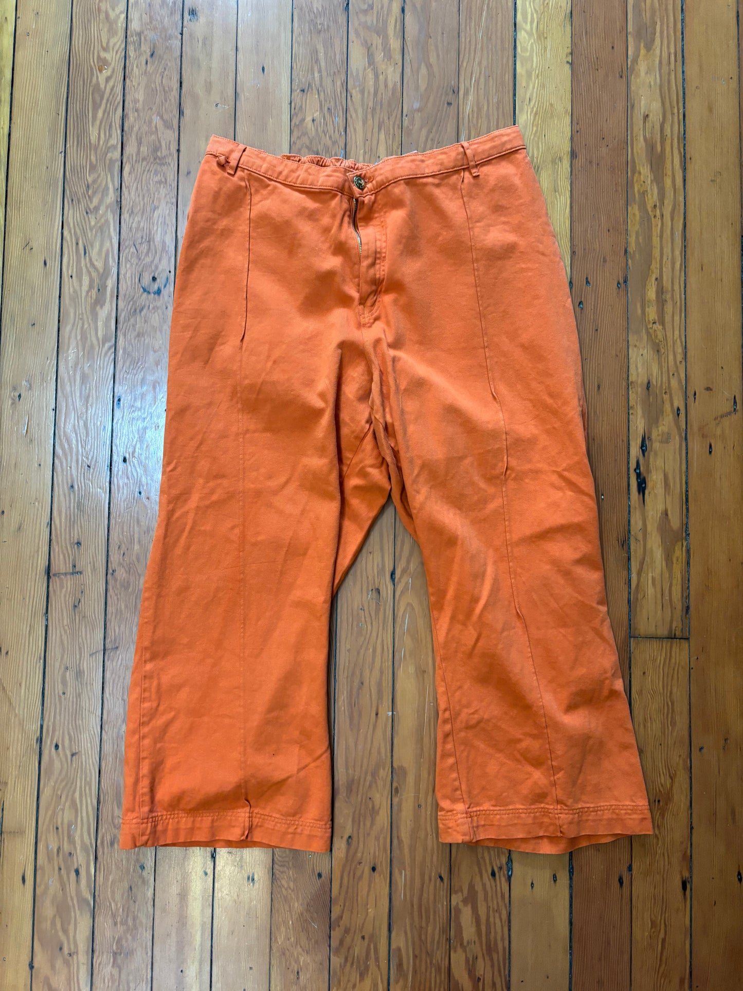 Size 2X orange western Big Bud Press pants
