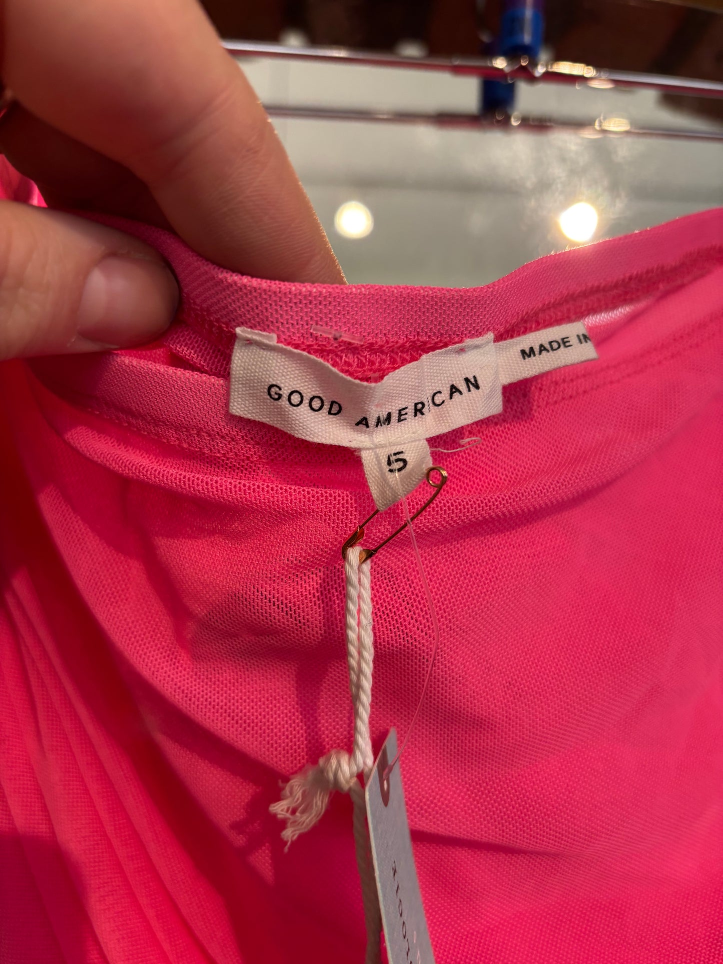 Size 5 good American mesh skirt