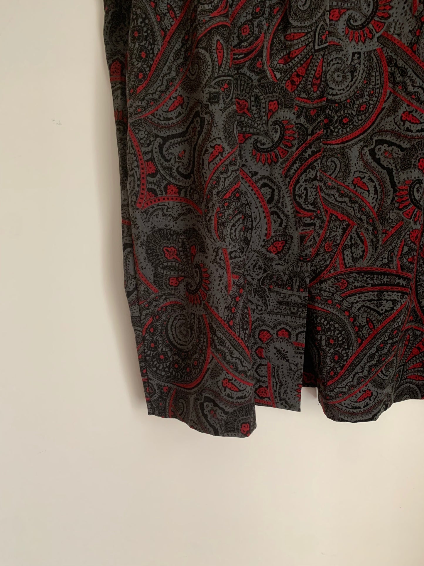 Size 20 Vintage Paisley JM Collection Skirt