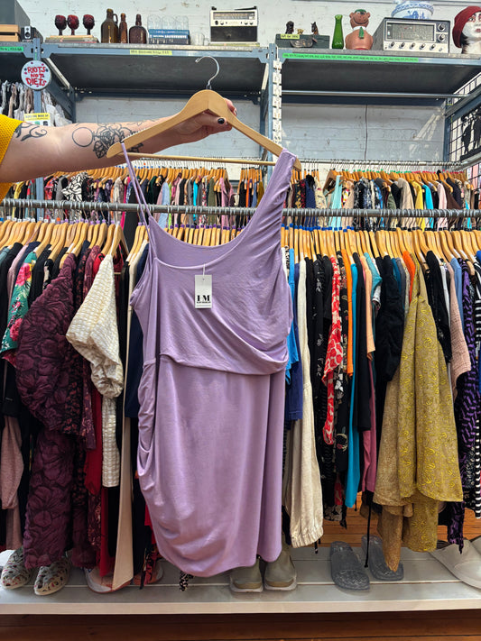 Lavender Hilary Macmillan Asymmetrical Dress