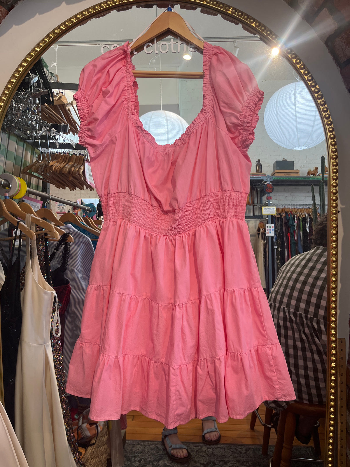 size 20 bubblegum pink Princess Polly dress