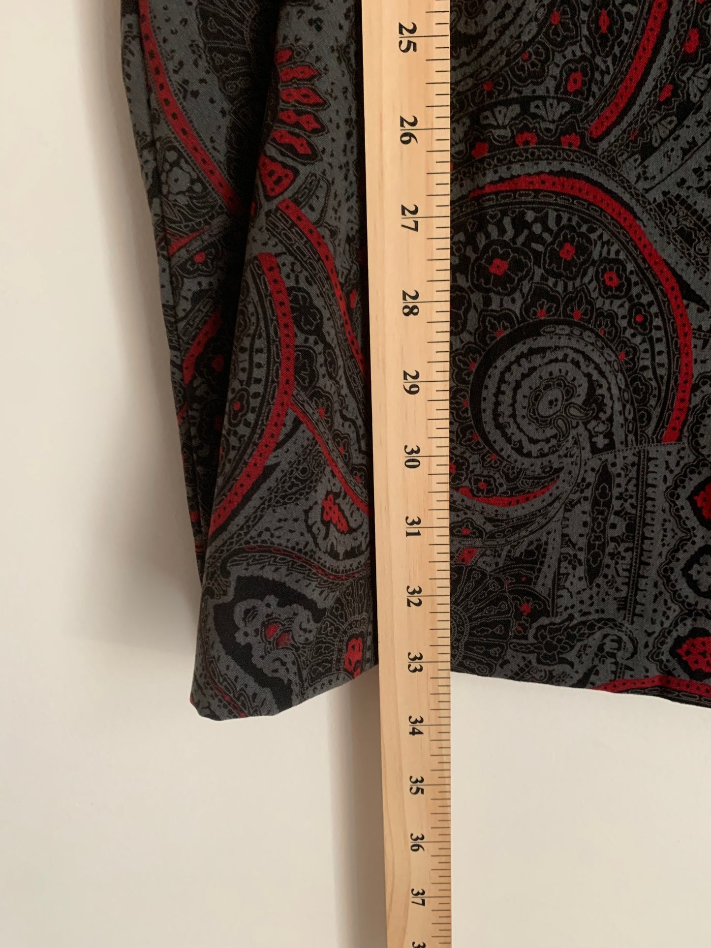 Size 20 Vintage Paisley JM Collection Skirt