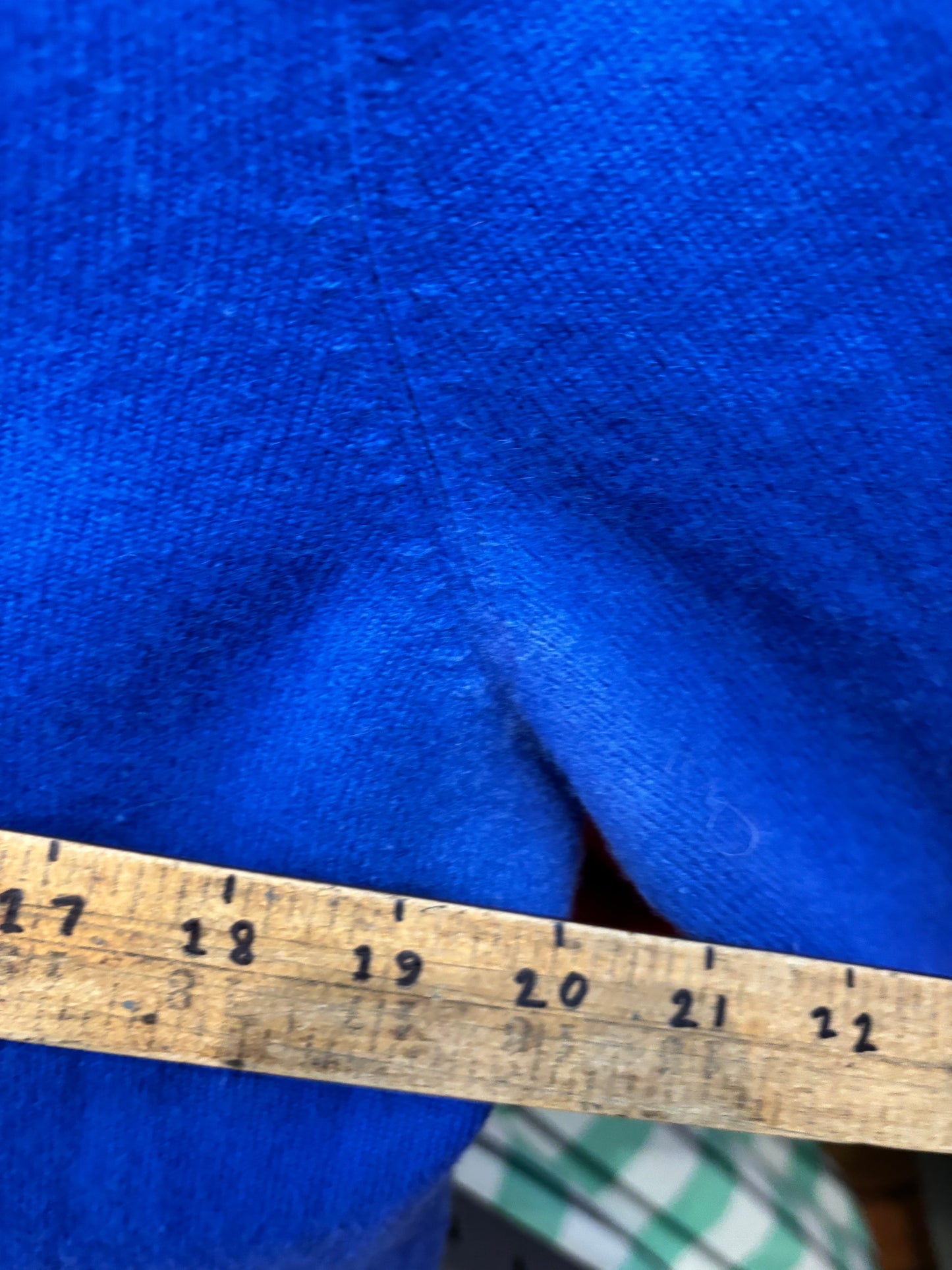 size 1X blue soft - cashmere sweater