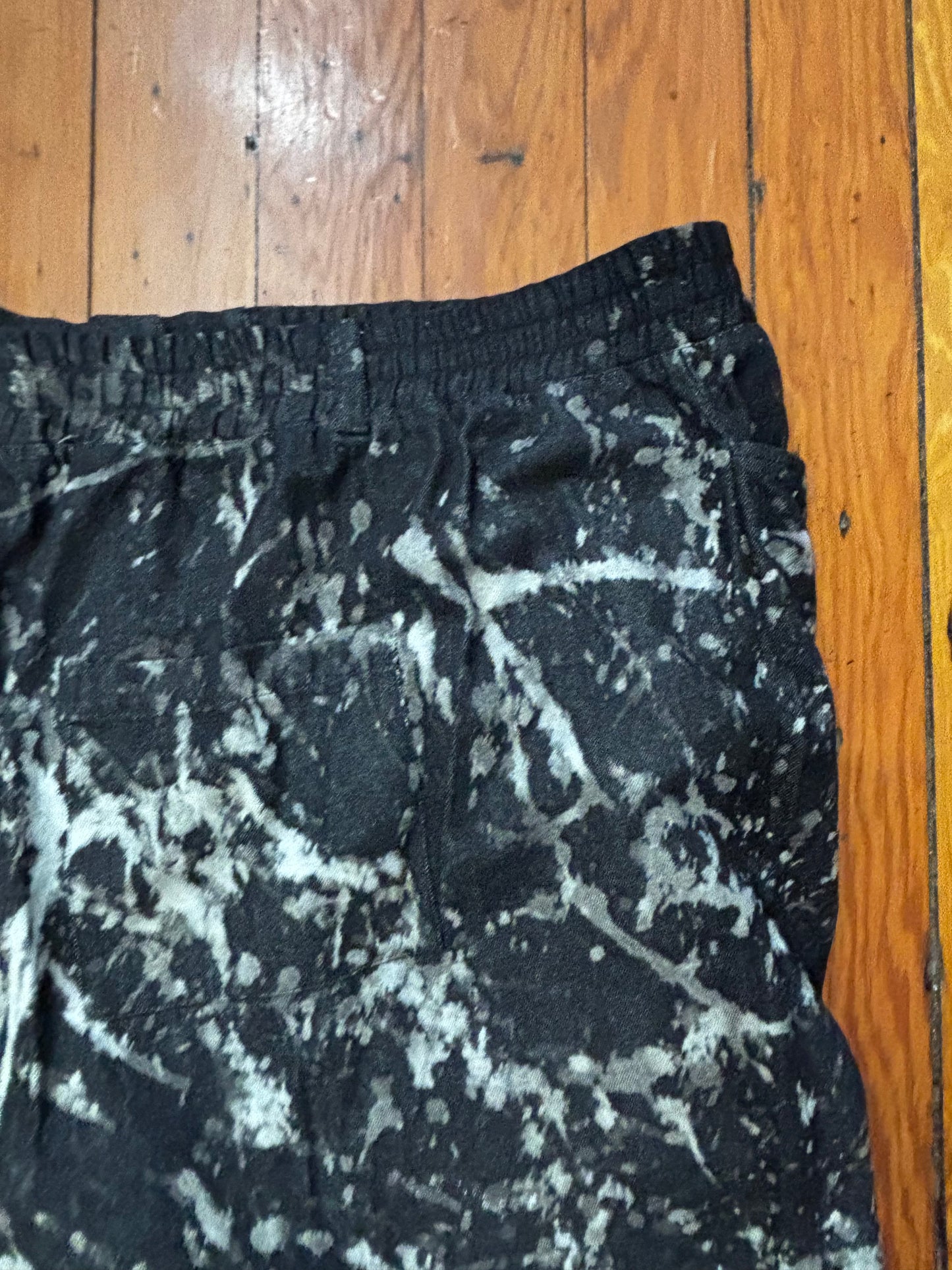 size 5X Ulla Jeans - charcoal black bleach dyed