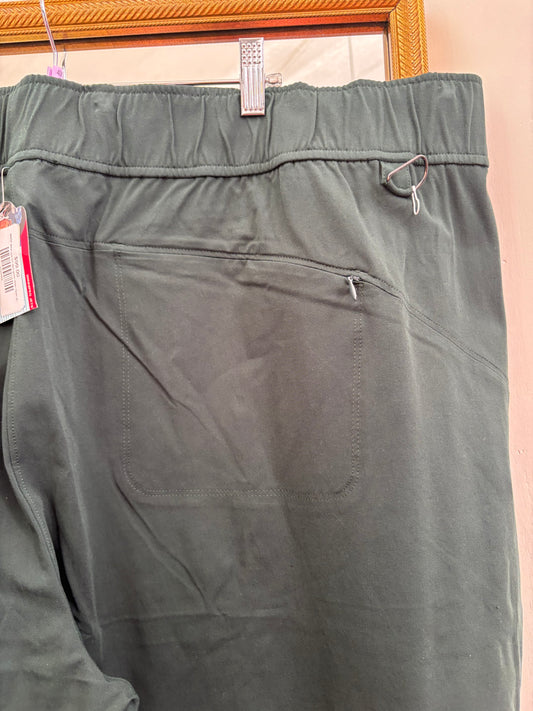 MSRP $208 size 5X dark green Alder Open Air Pants NWOT