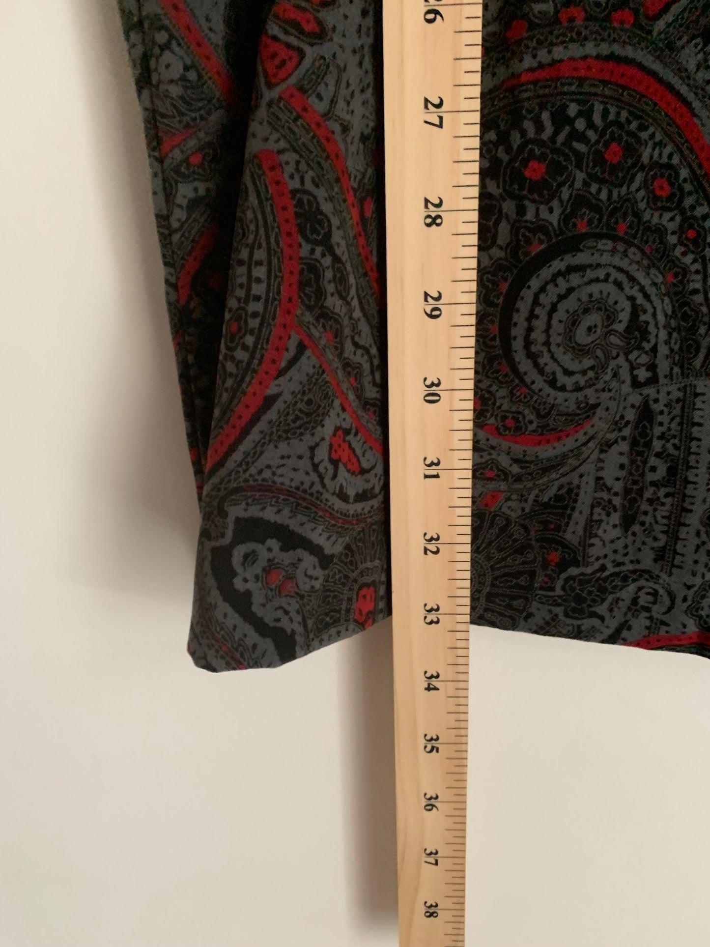 Size 20 Vintage Paisley JM Collection Skirt