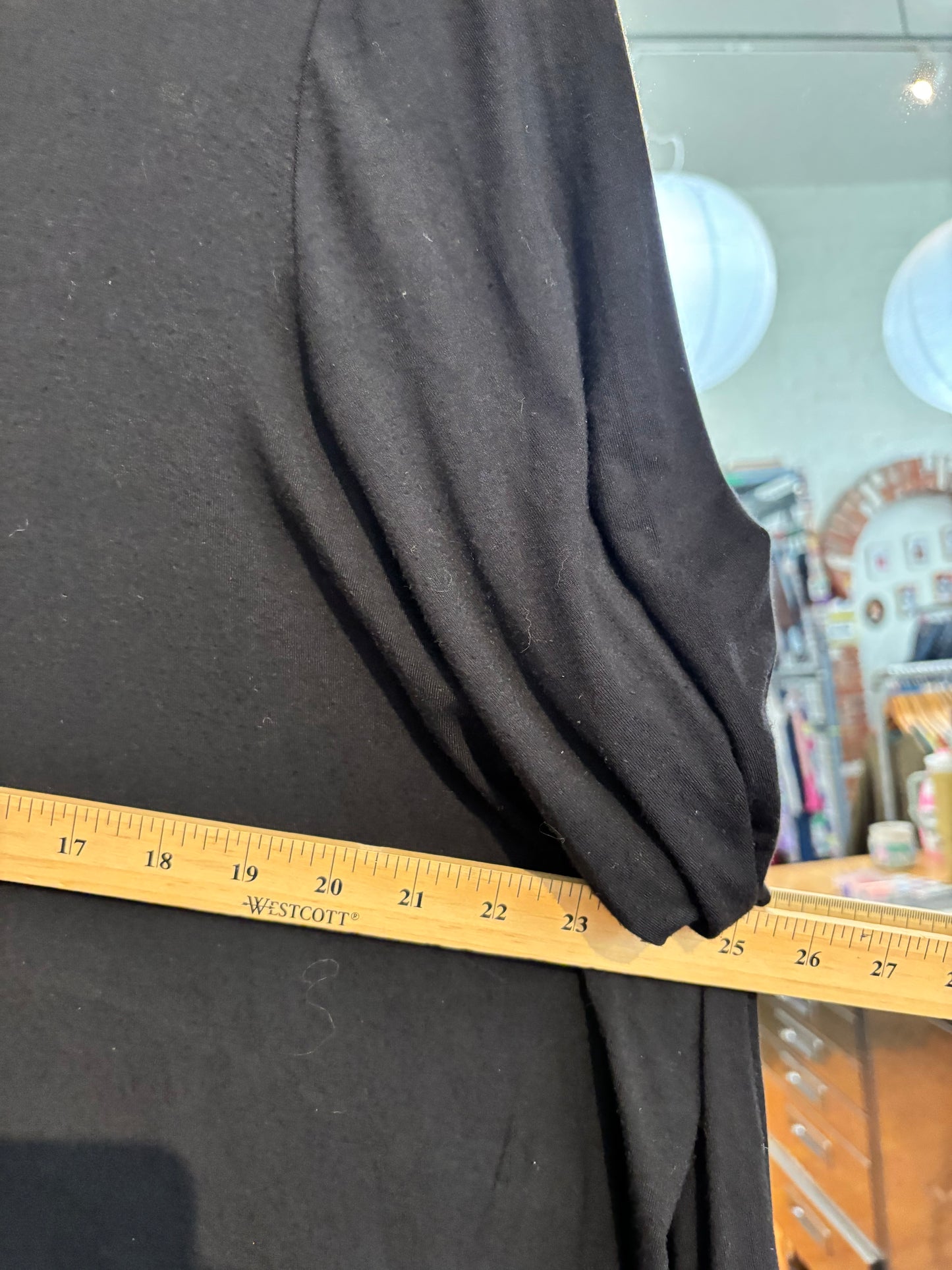 size flex black modal Muna + Broad pattern dress - hexam