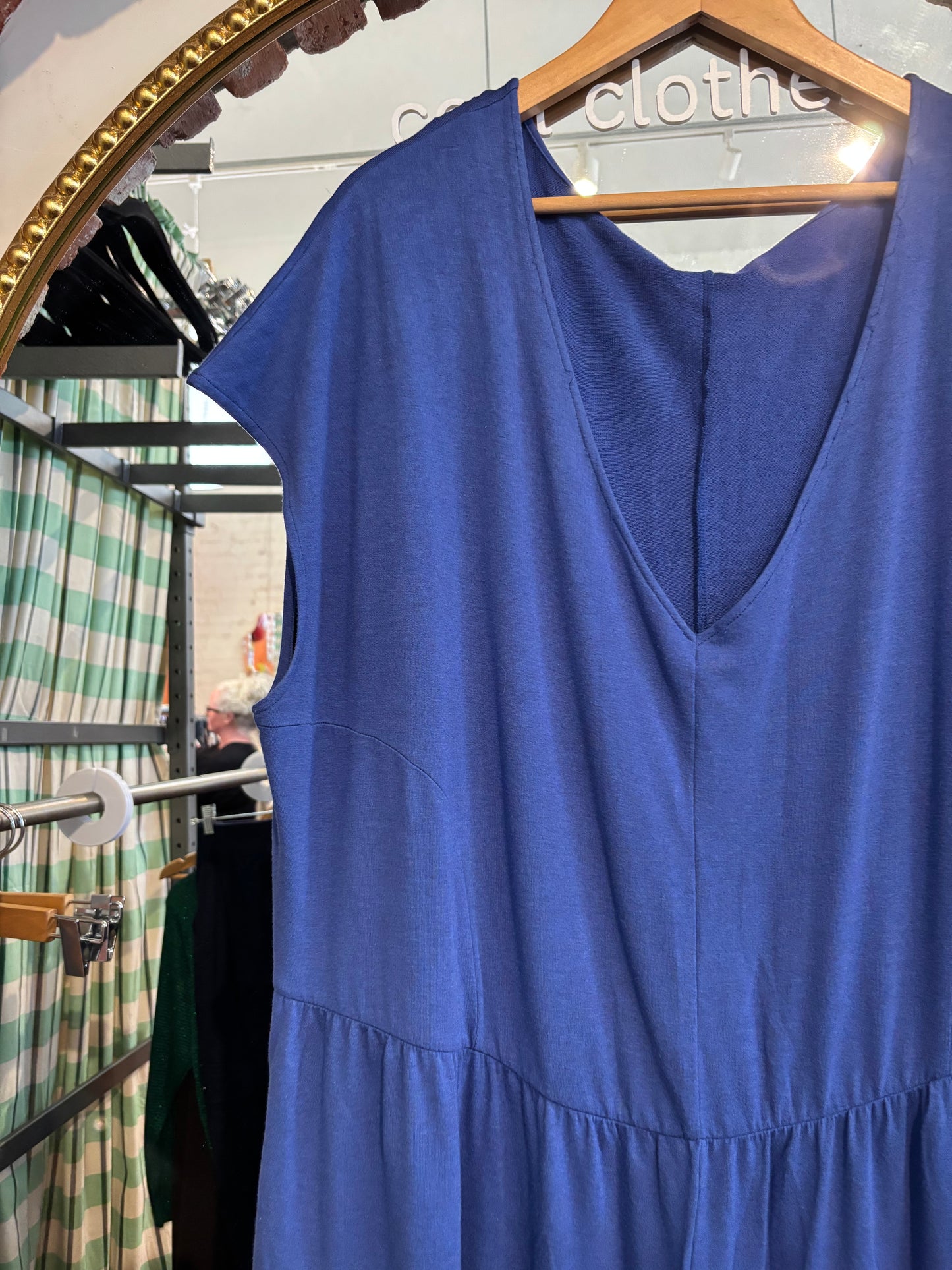 Size 4X royal blue Smash+Tess jumpsuit