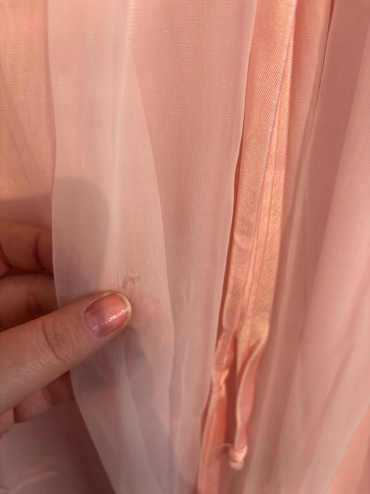 RARE Vintage belimage by Greg pink organza satin lingerie dress