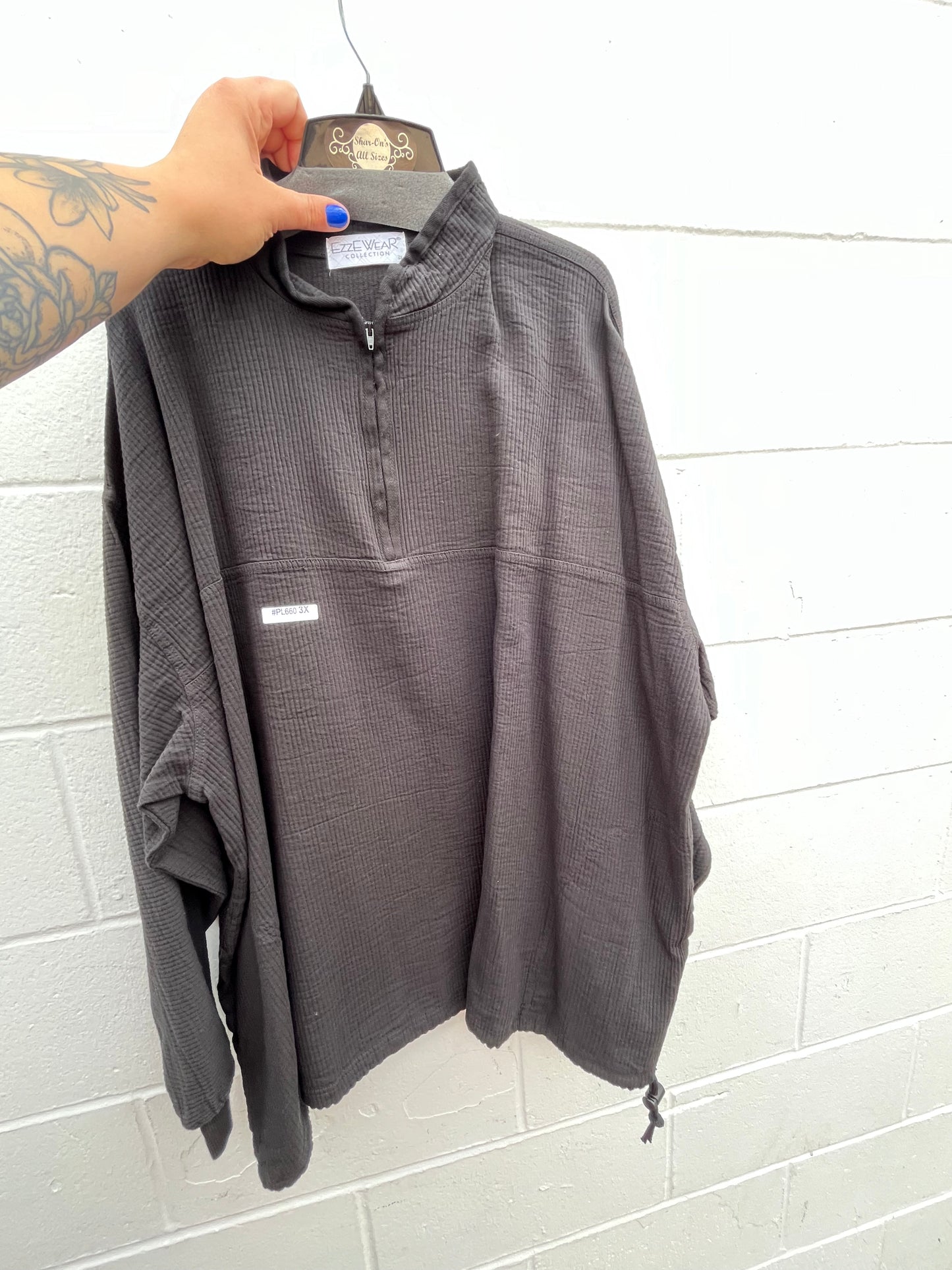 Size 3X Black Ezze Wear Jacket