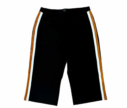 size XL (4X) black with camel stripe Universal Standard pants - pull on
