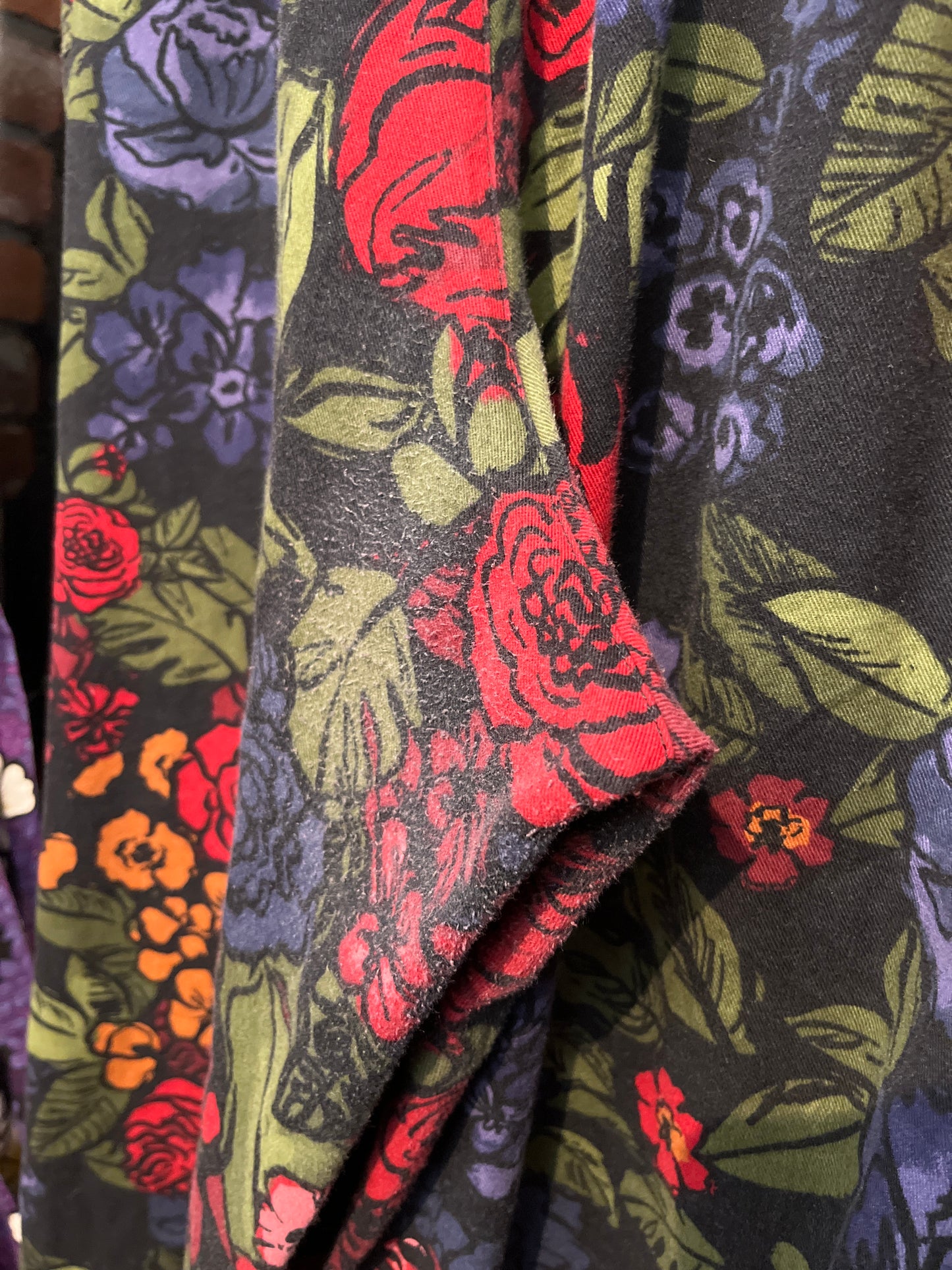 AS IS size 28 tall maria roses Lucy & Yak boilersuit