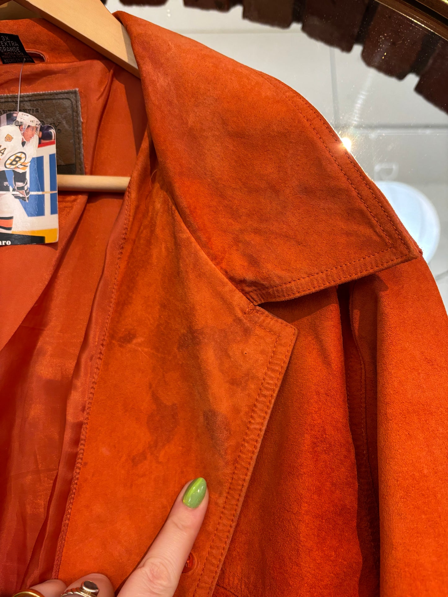 Vintage Leather Coat - AS IS