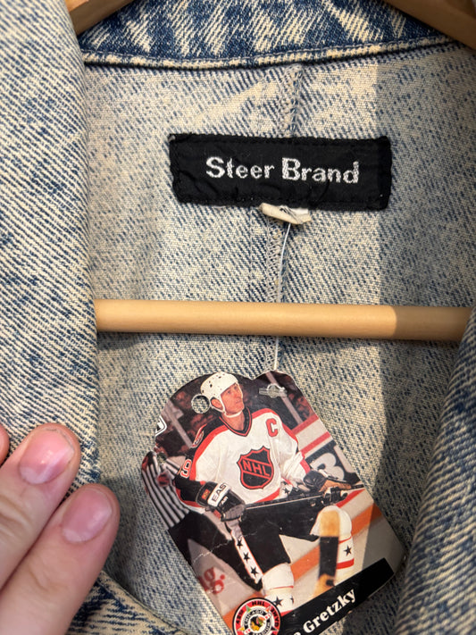size XL light wash vintage Steer Brand vintage shacket