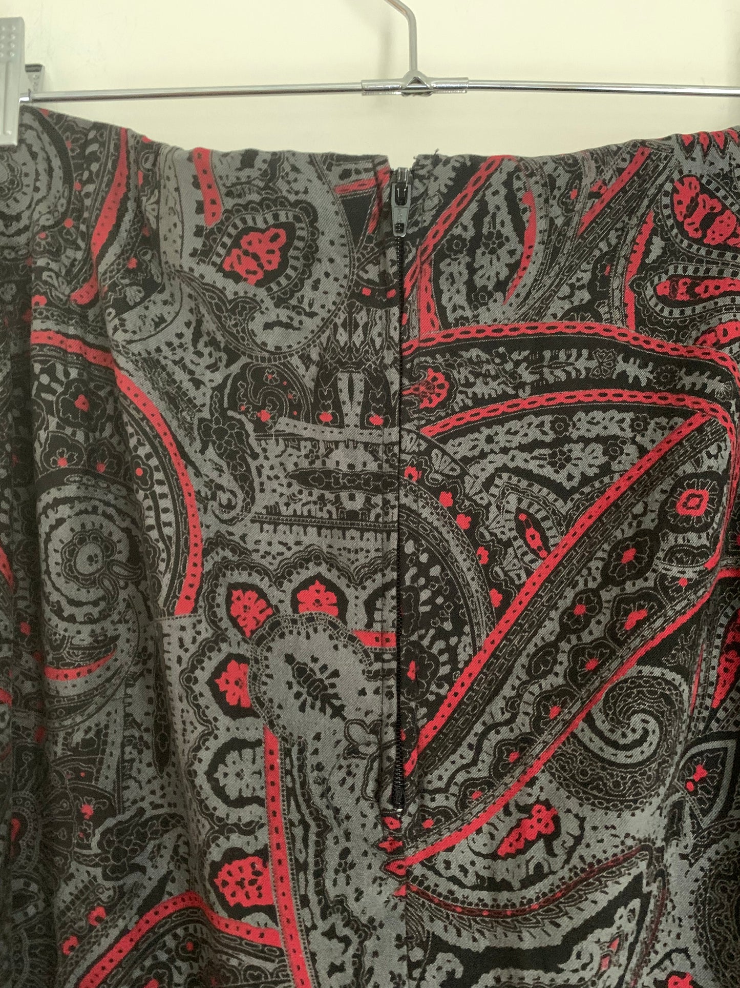 Size 20 Vintage Paisley JM Collection Skirt