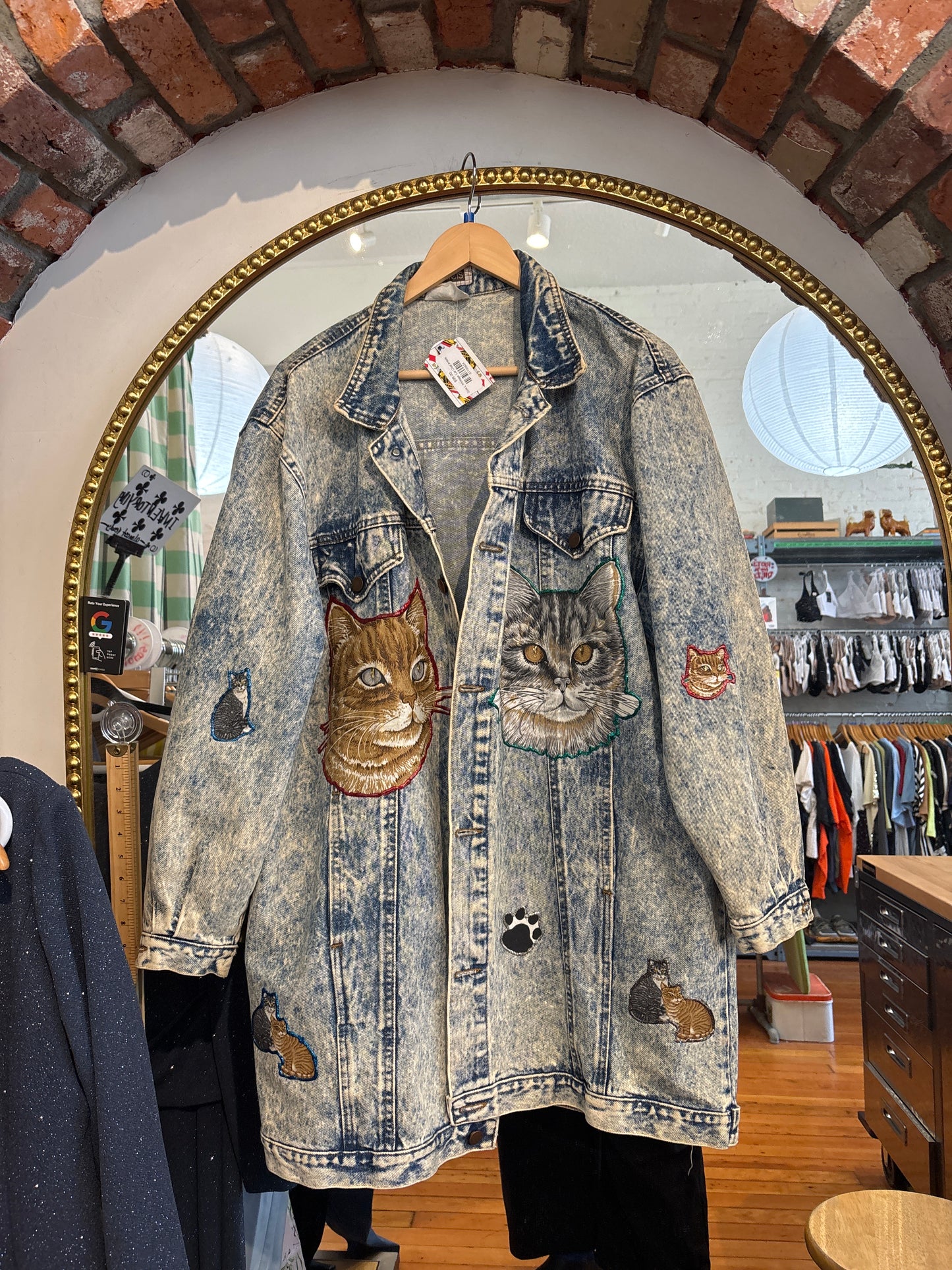 Vintage Cat Coat Antels