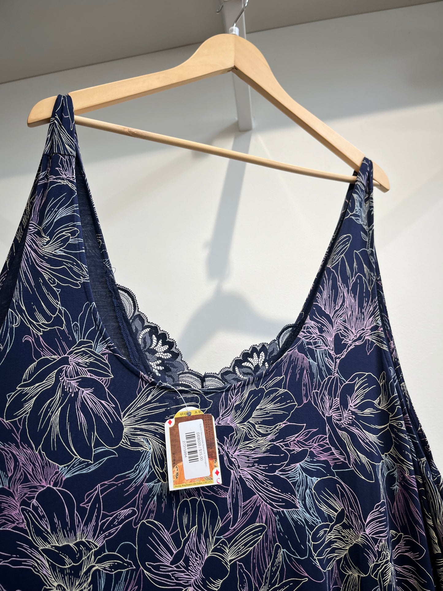 Size 4X/5X Blue VOGLIO Dress