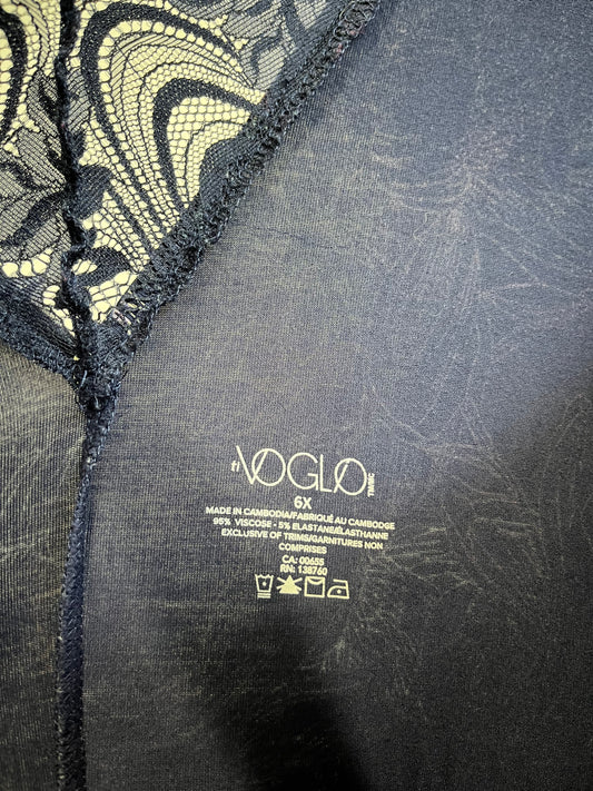 Size 4X/5X Blue VOGLIO Dress