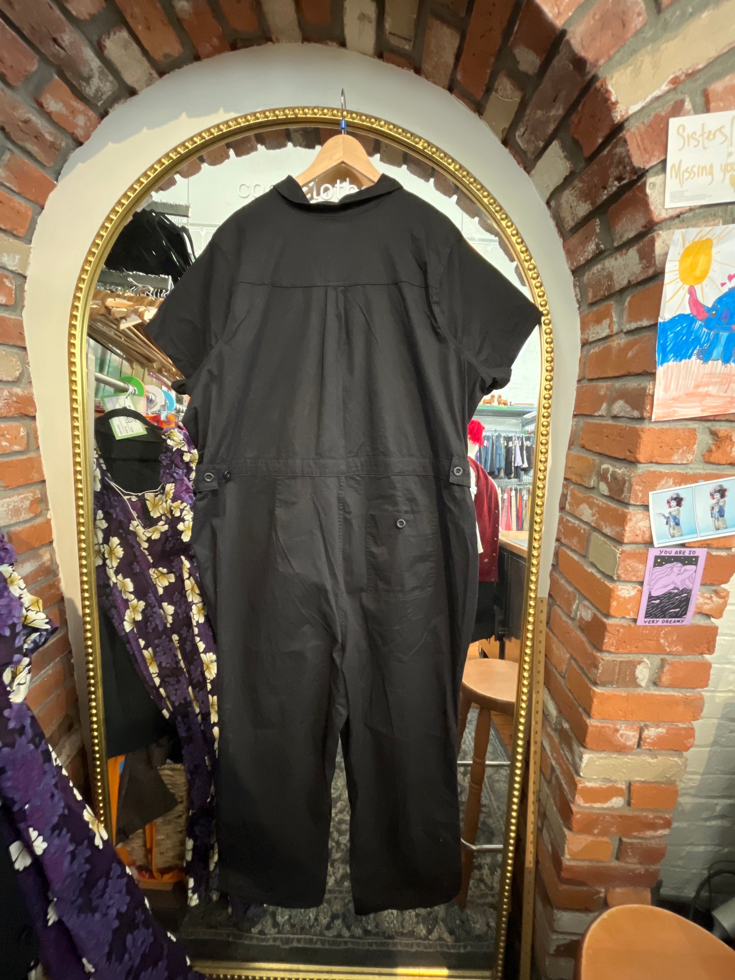 NWT Size 22 Torrid Black jumpsuit