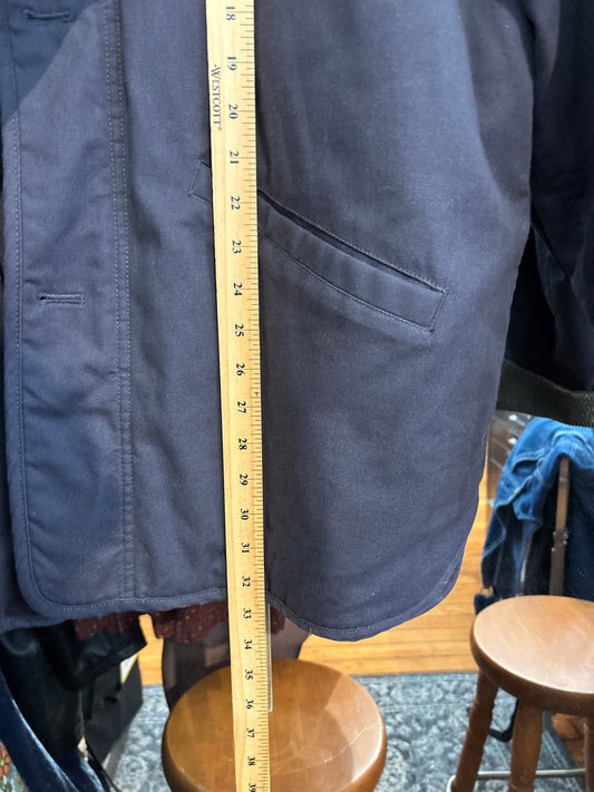 size L navy with wool lining VINTAGE J.Crew chore coat