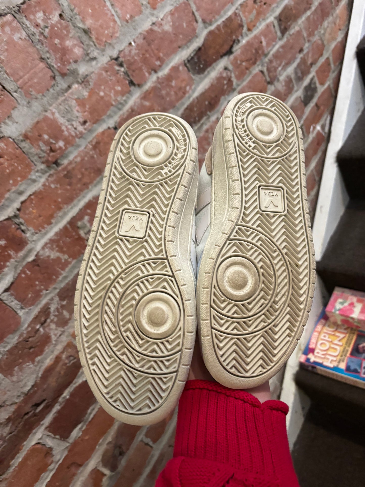 size 40 Suede Jade white multicolour Veja shoes - sneakers