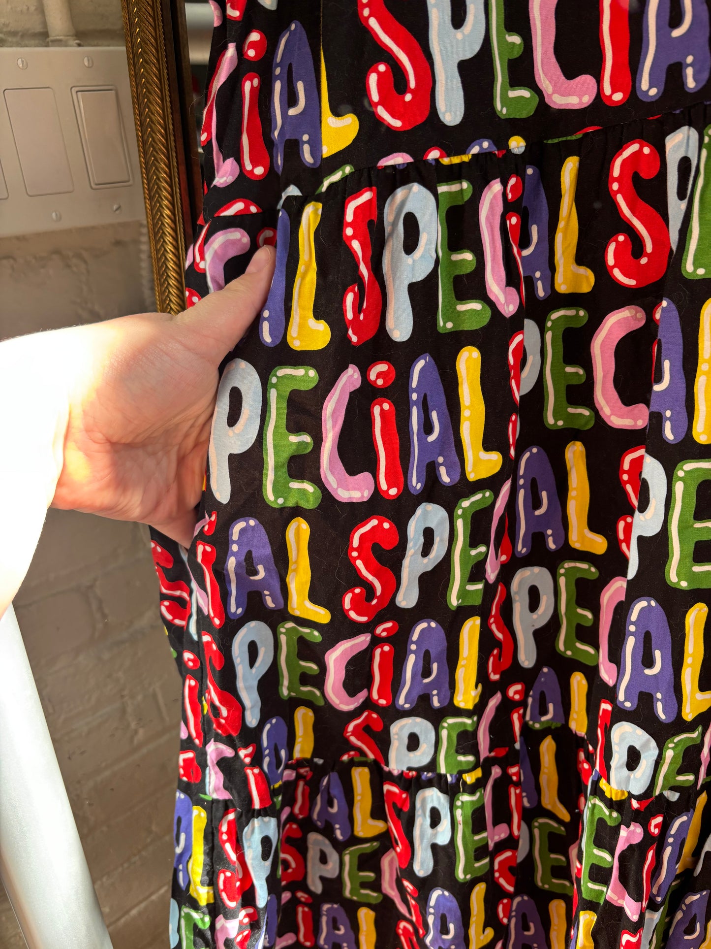 size 2XL black SPECIAL Nooworks dress - frida