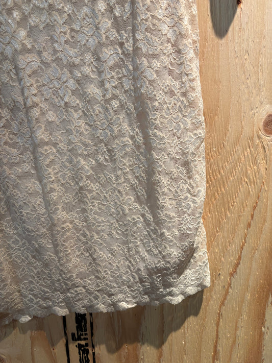 Size 2X forever 21 oatmeal lace dress