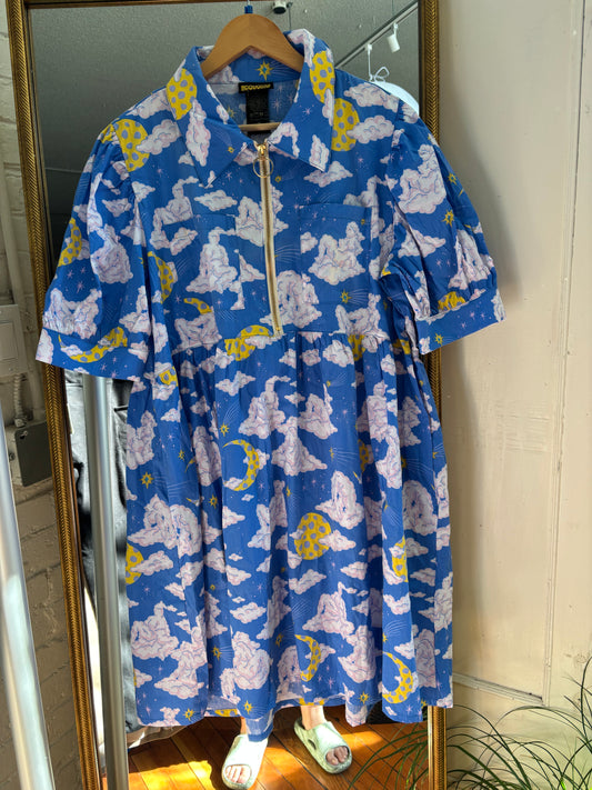 size 2X cloud people Nooworks dress - babydoll