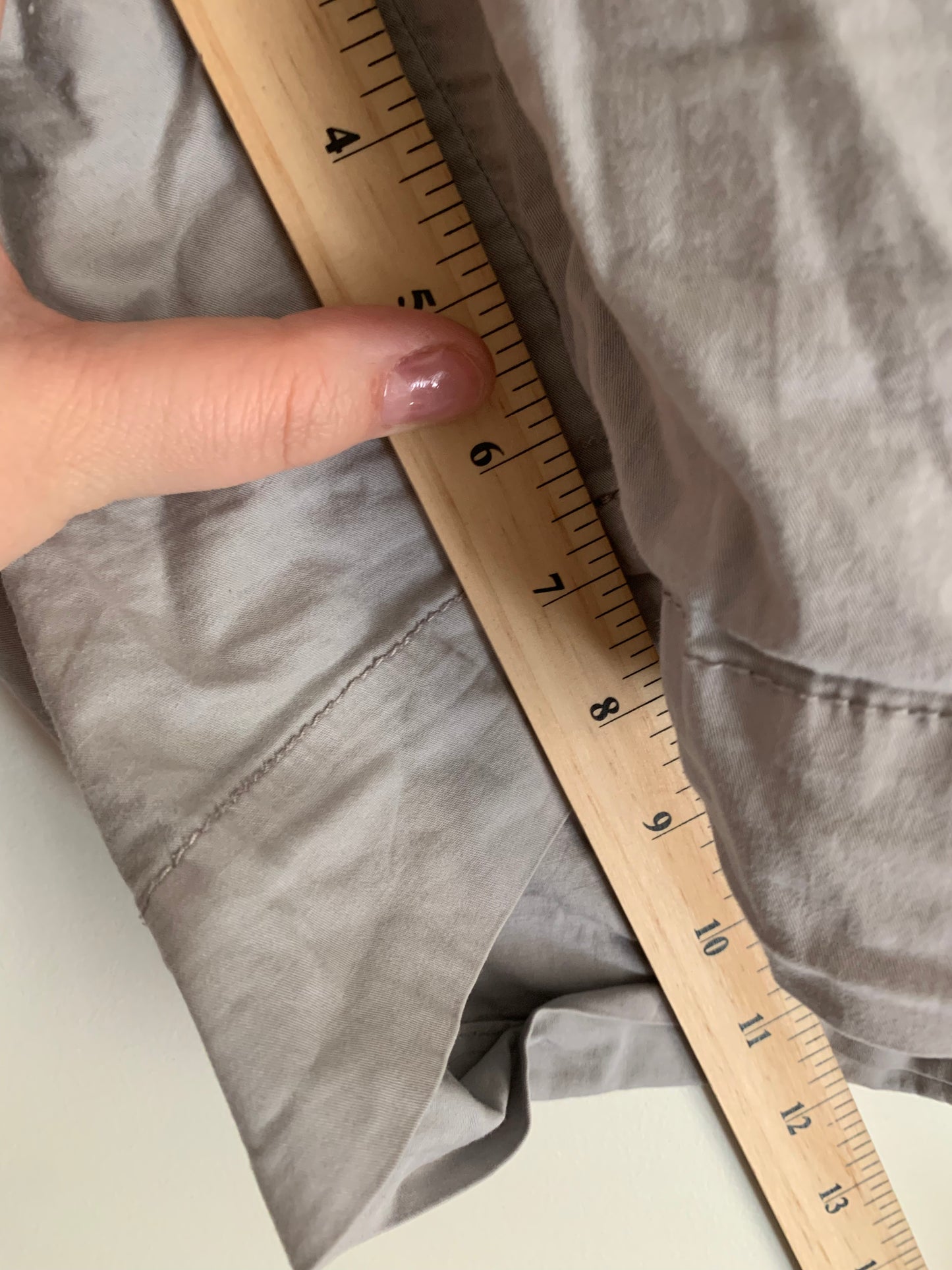 Size 2X Grey Cotton Shorts