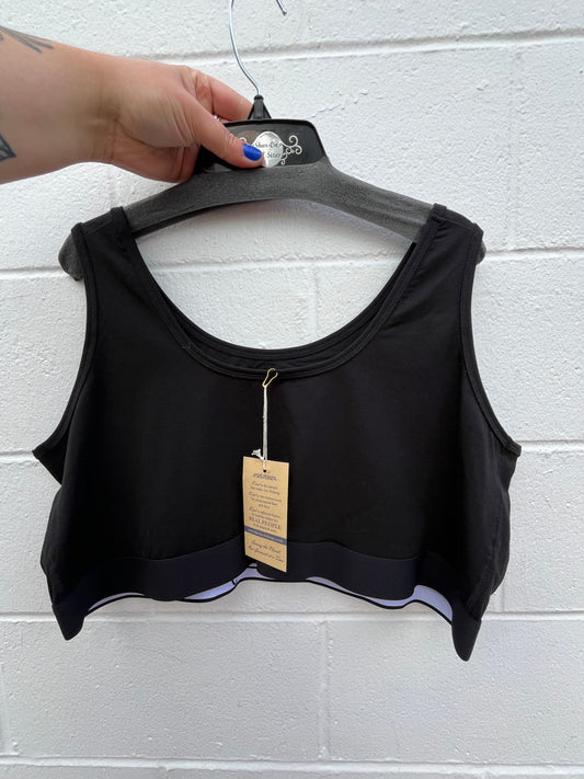 Size 4X Black Blue Sky Dylan Bra
