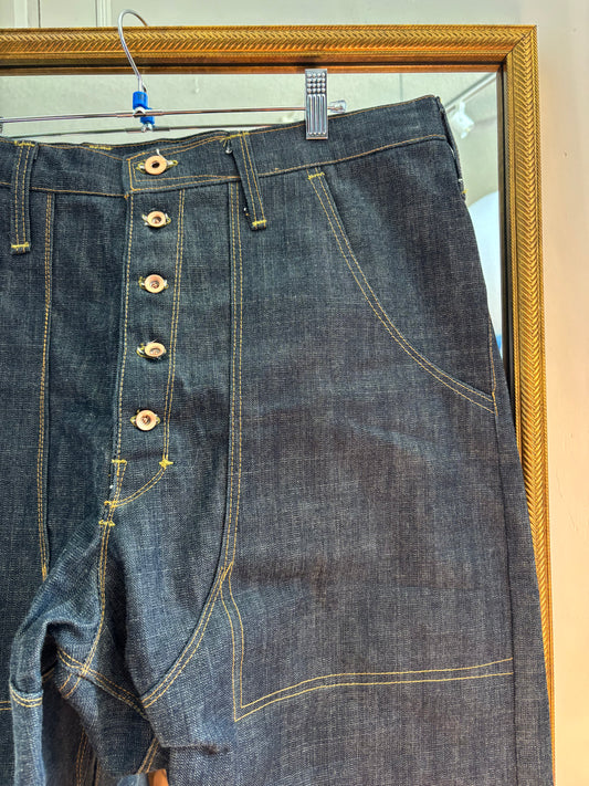 size XL-1X dark denim Tillth clothing jeans - trestle pant
