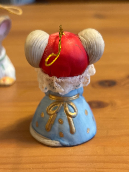 1980s JASCO little chimer mouse ornament