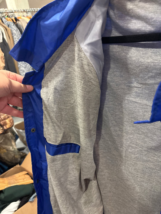Size 4X Harriton Nylon Blue Jacket