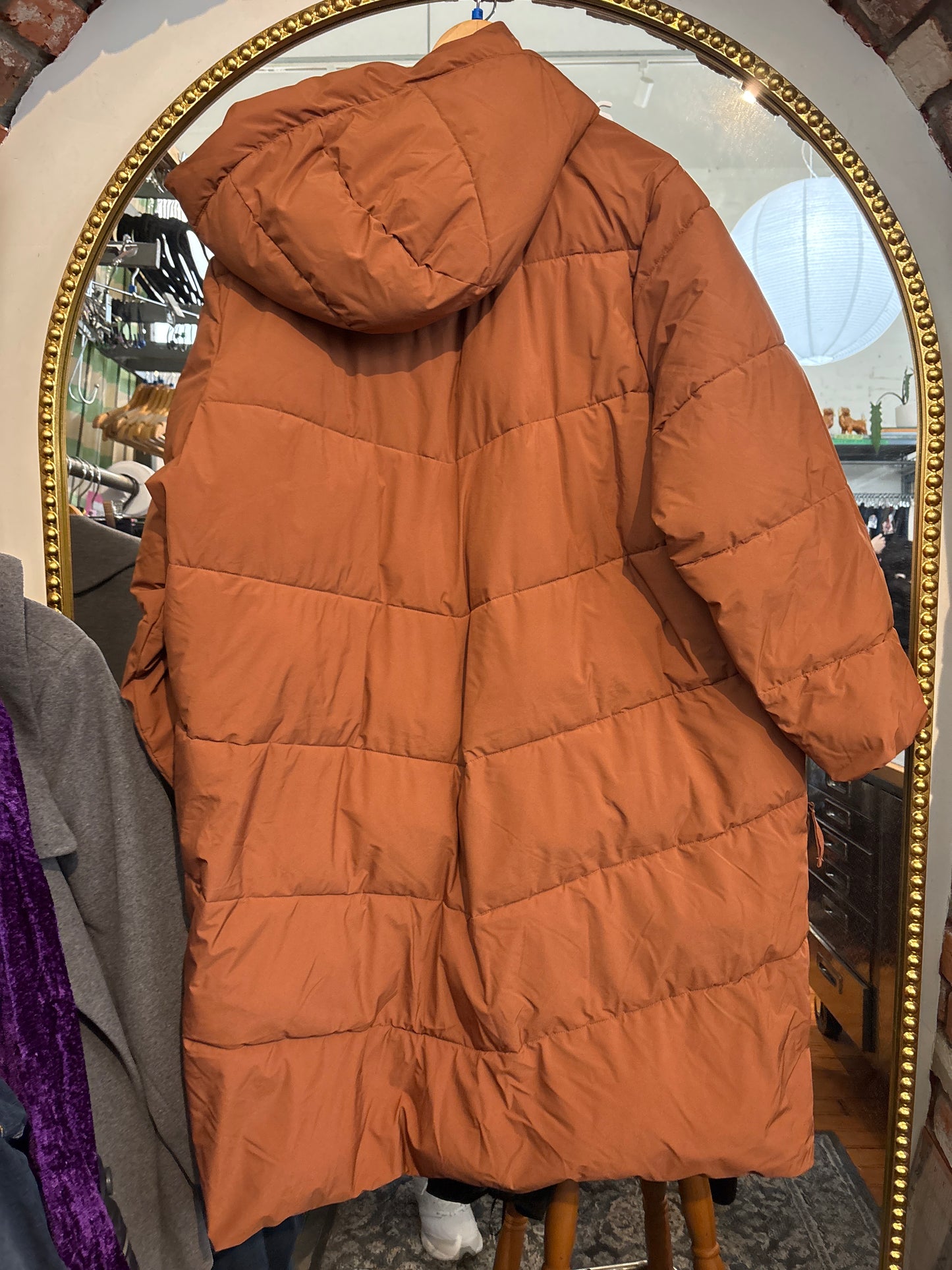 size 2X brown tobacco redy Reitmans jacket - puffer