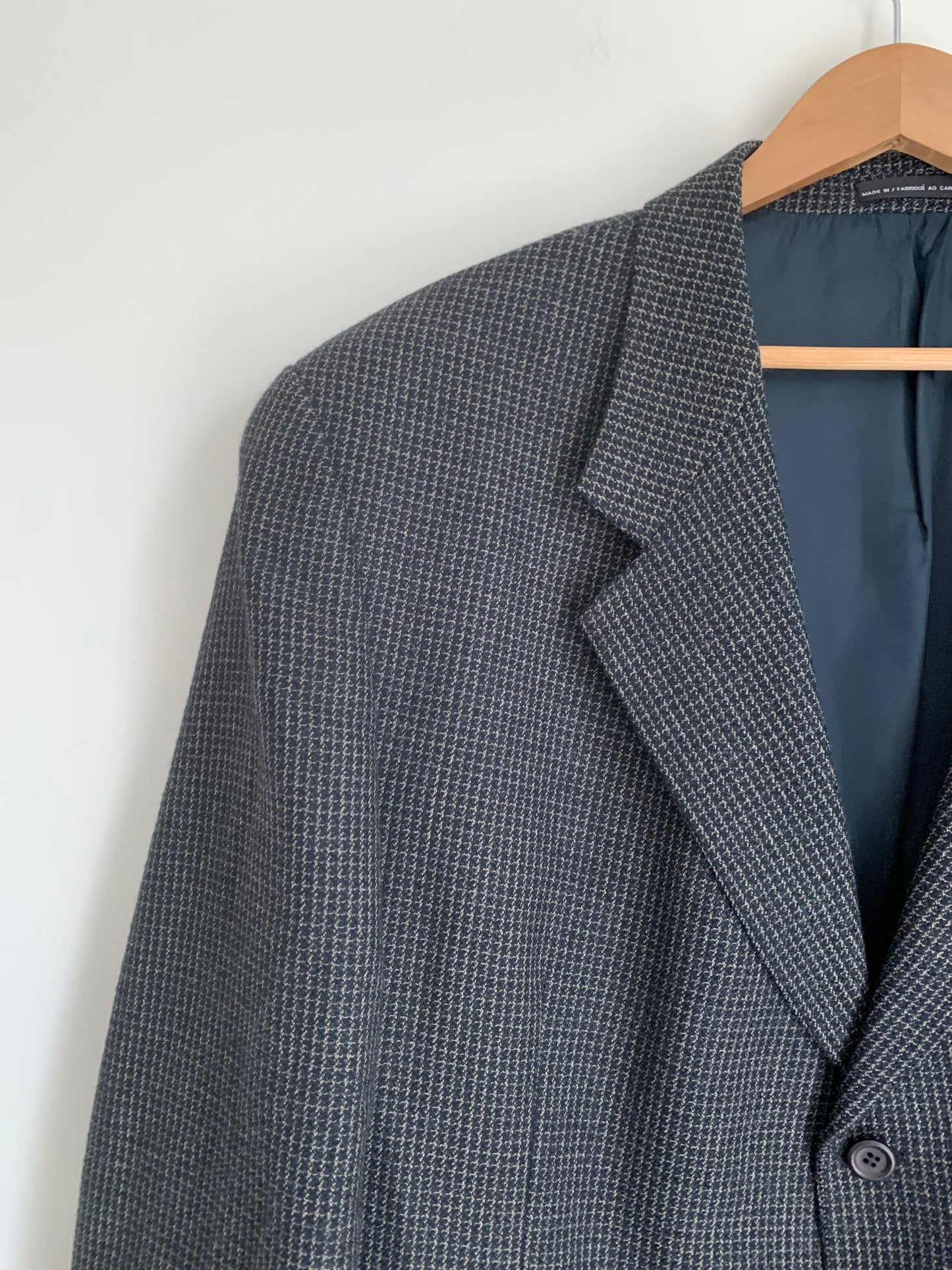 Size 2X - 3X Vintage Tweed Moores Blazer